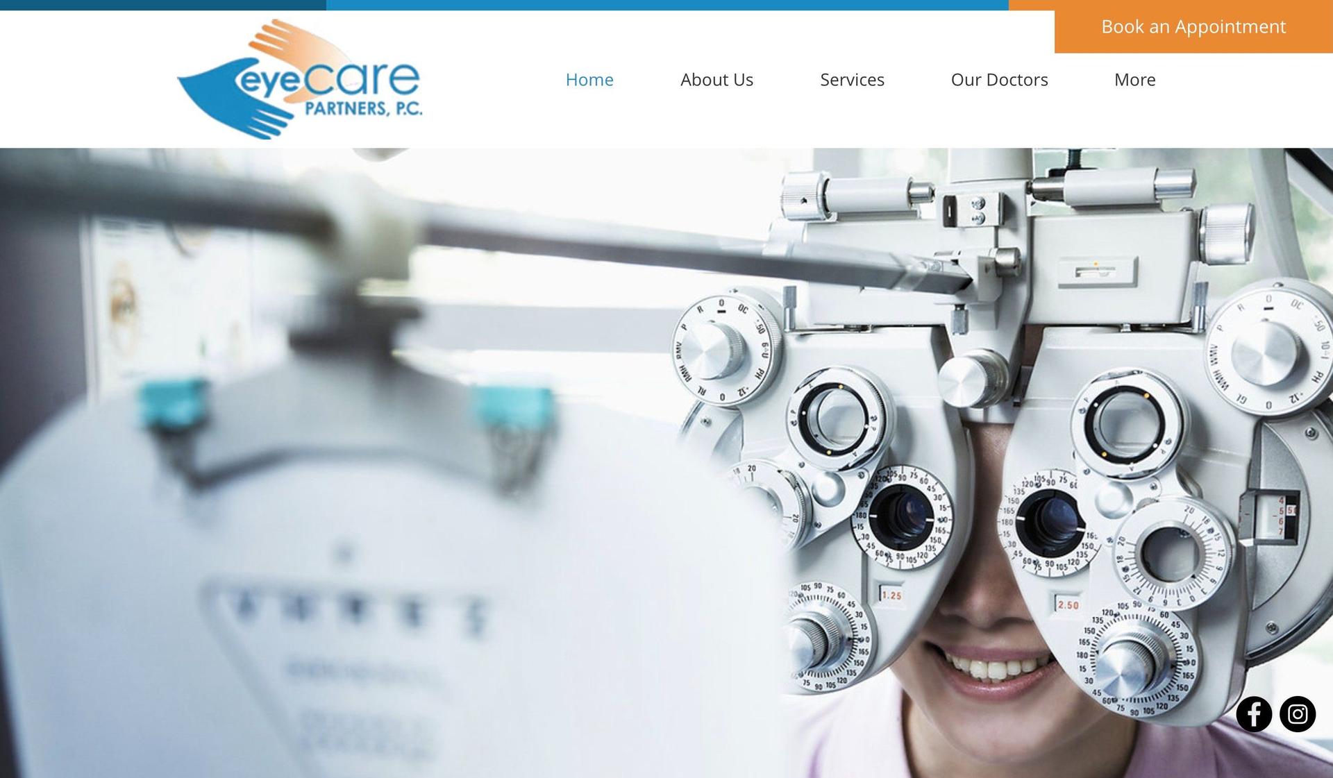 Eye Care Partners PC-optometrist websites