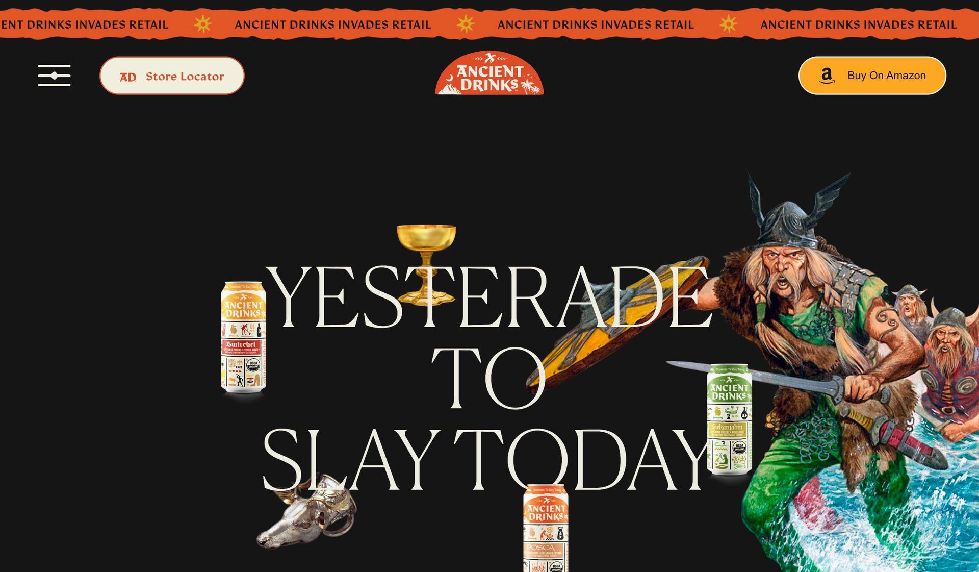 Ancient Drinks-weird websites