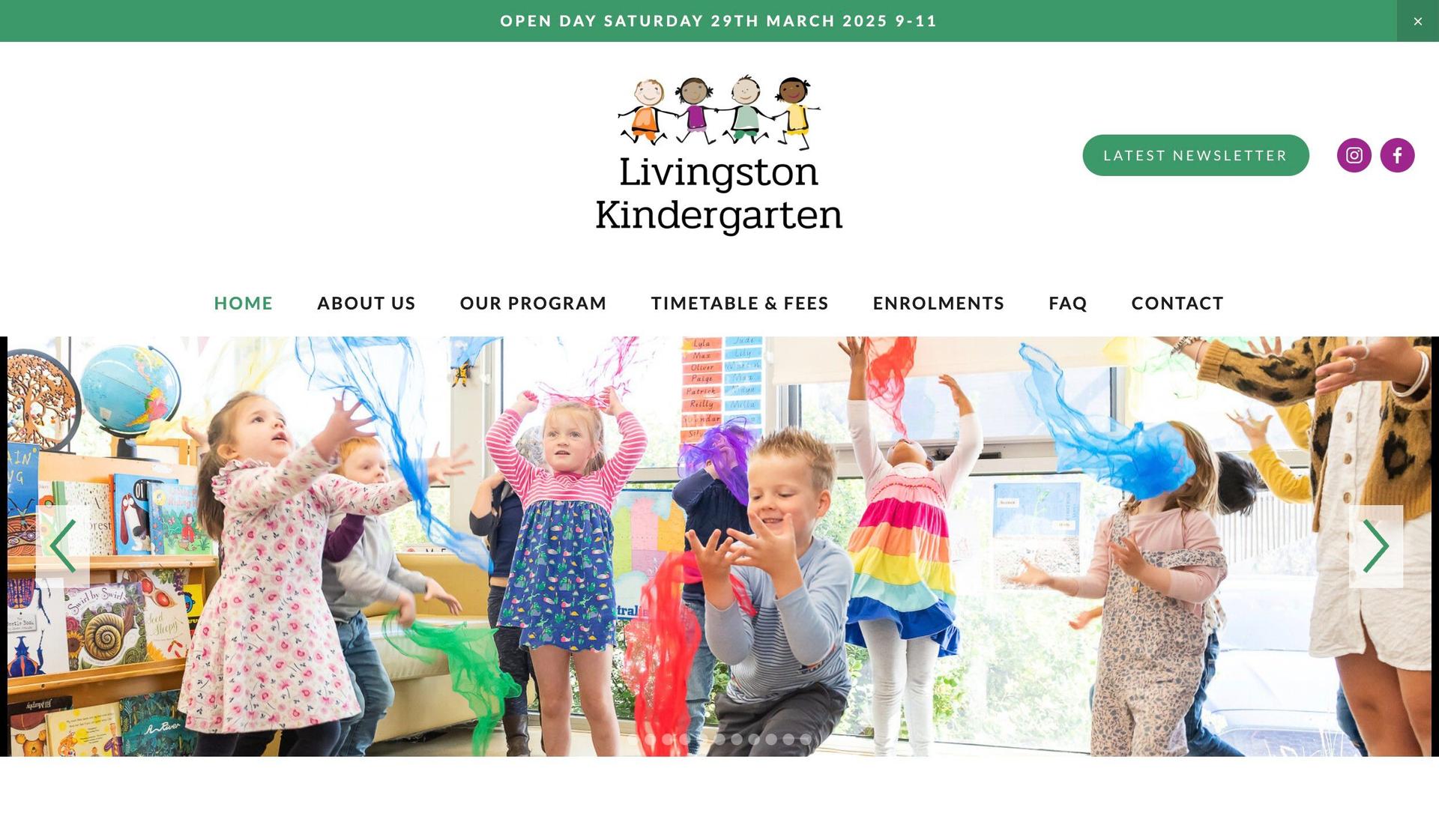 Livingston Kindergarten-kindergarten websites