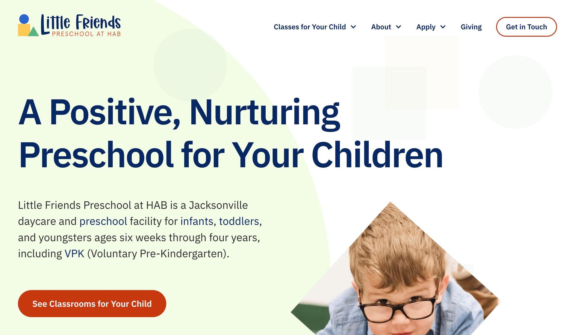 Little Friends at HAB-kindergarten websites