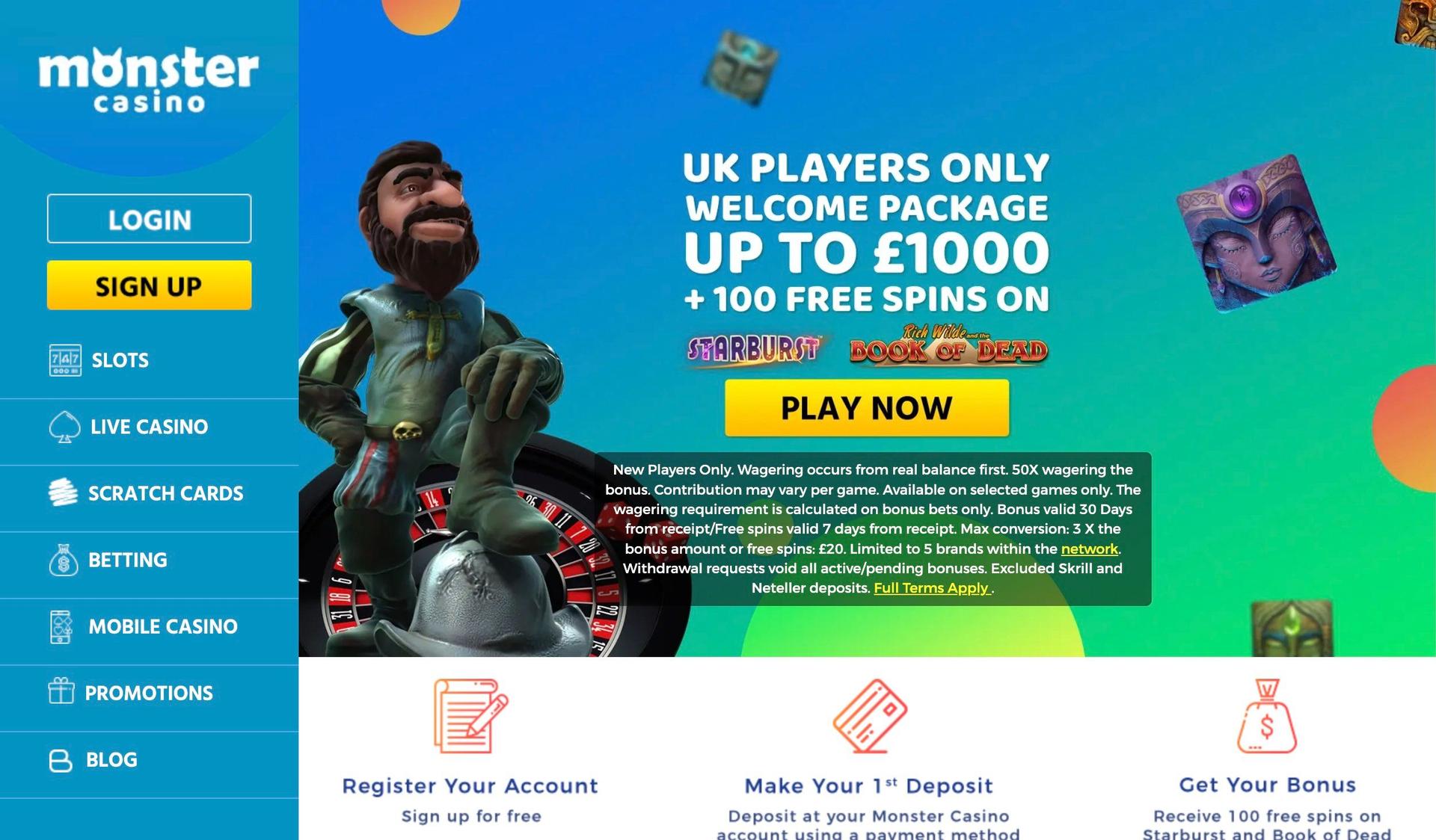 Monster Casino-casino websites