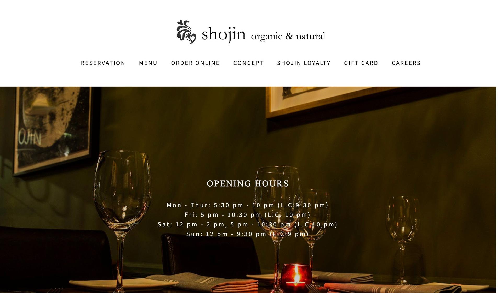 The Shojin-+im creator website examples+