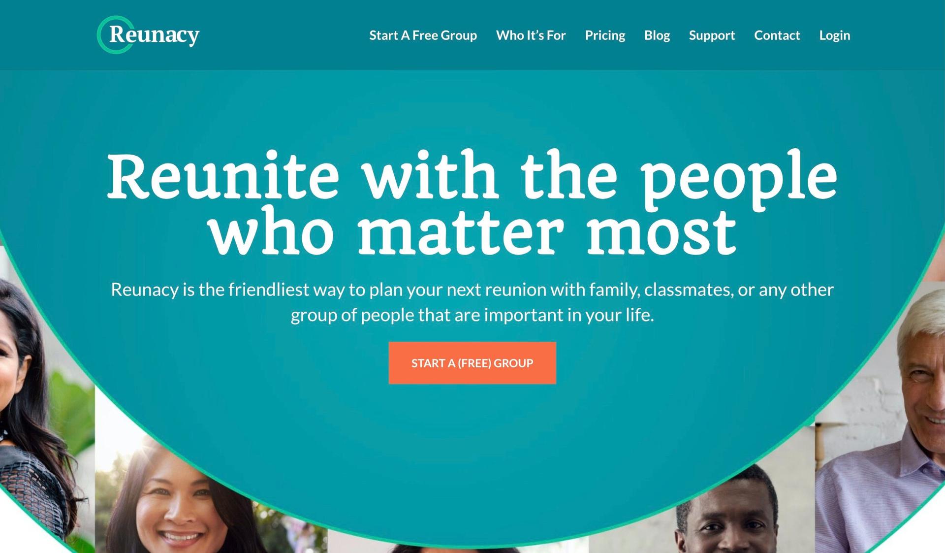 Reunacy-class reunion website examples